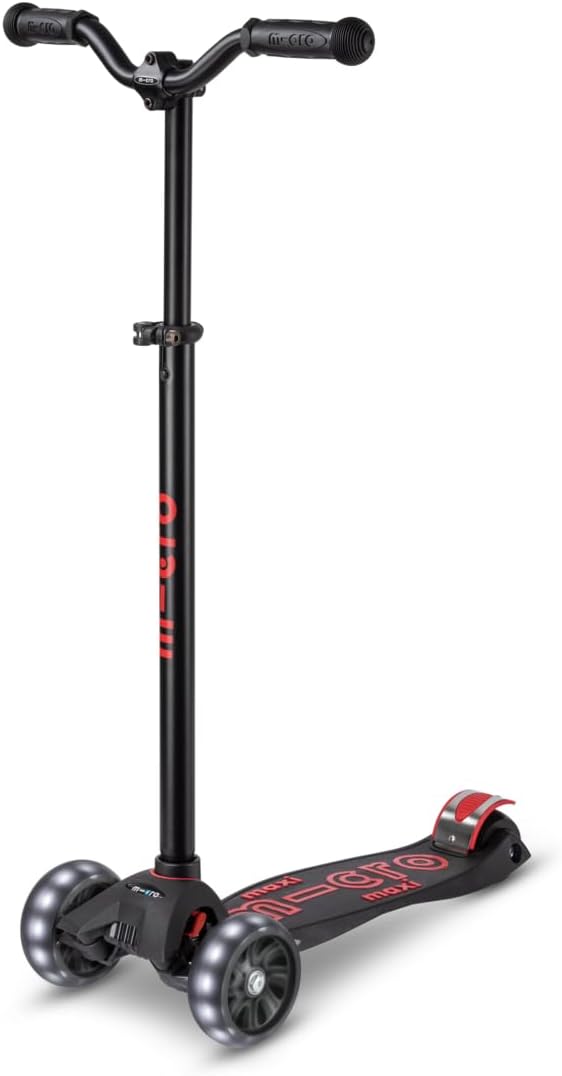 Micro Kickboard Maxi Deluxe Pro LED Kick Scooter for Kids