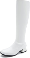 GOGO Boots for Women Knee High Boots - Low Block Heel Comfort Sturdy