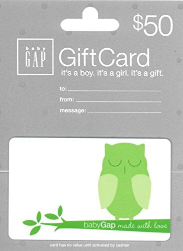 GAP Baby Gift Card for Every Special Occasion and Celebration