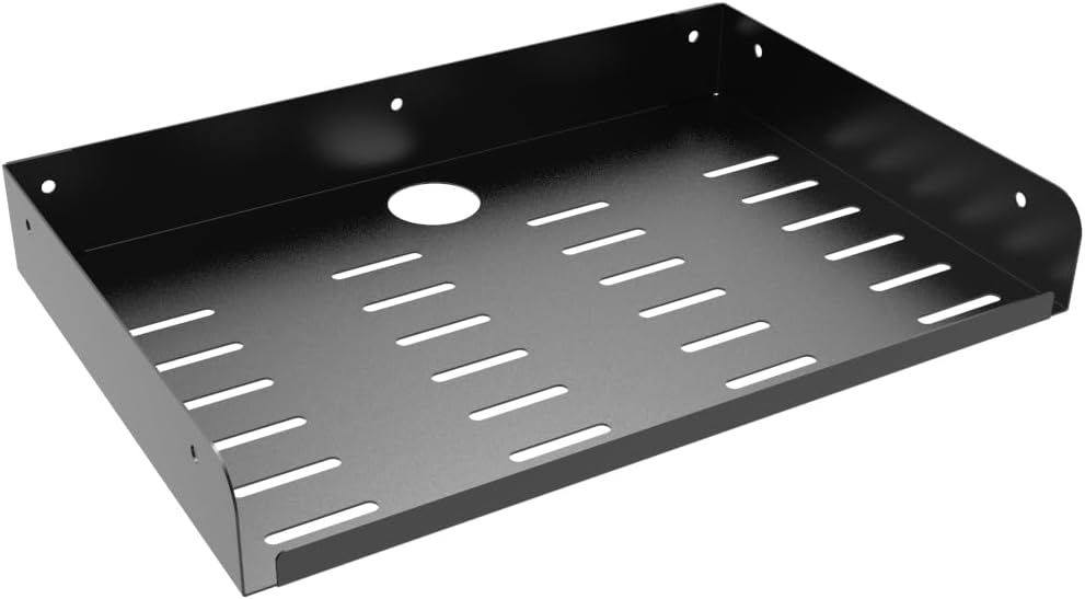 JINGCHENGMEI 12 Metal Shelf Bracket: Ideal AV Storage