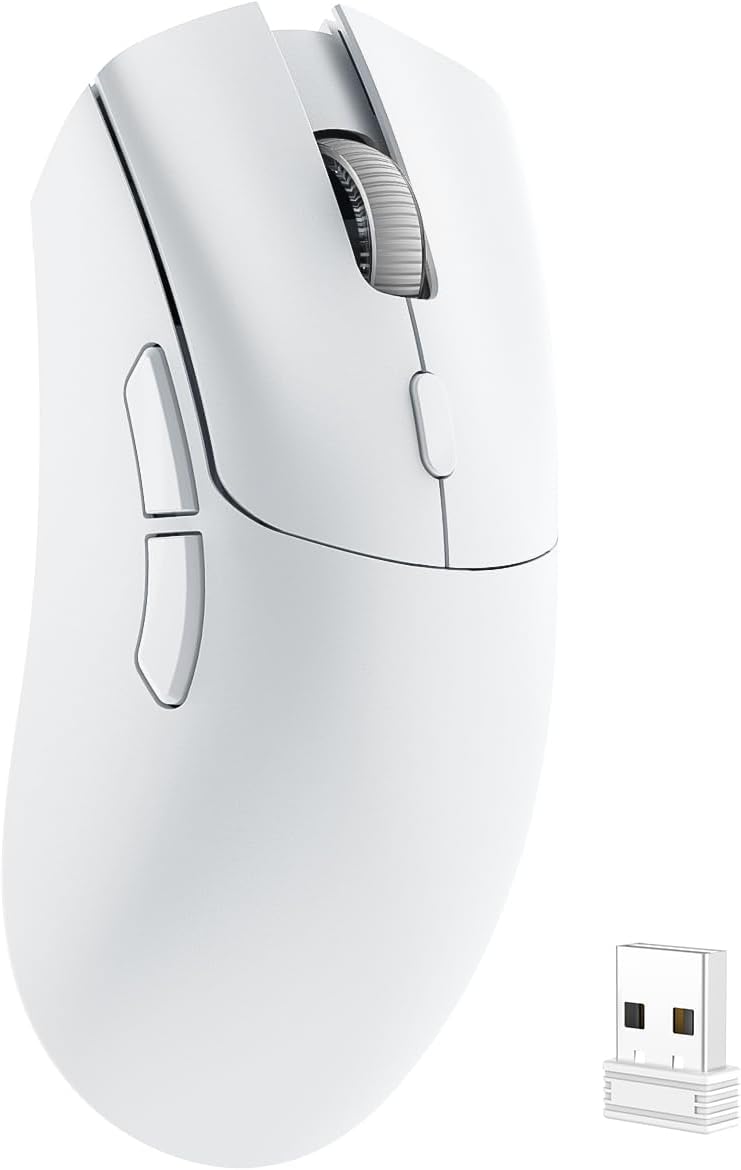 Wireless Gaming Mouse, Adjustable DPI, Lightweight, Bluetooth, 6 Buttons