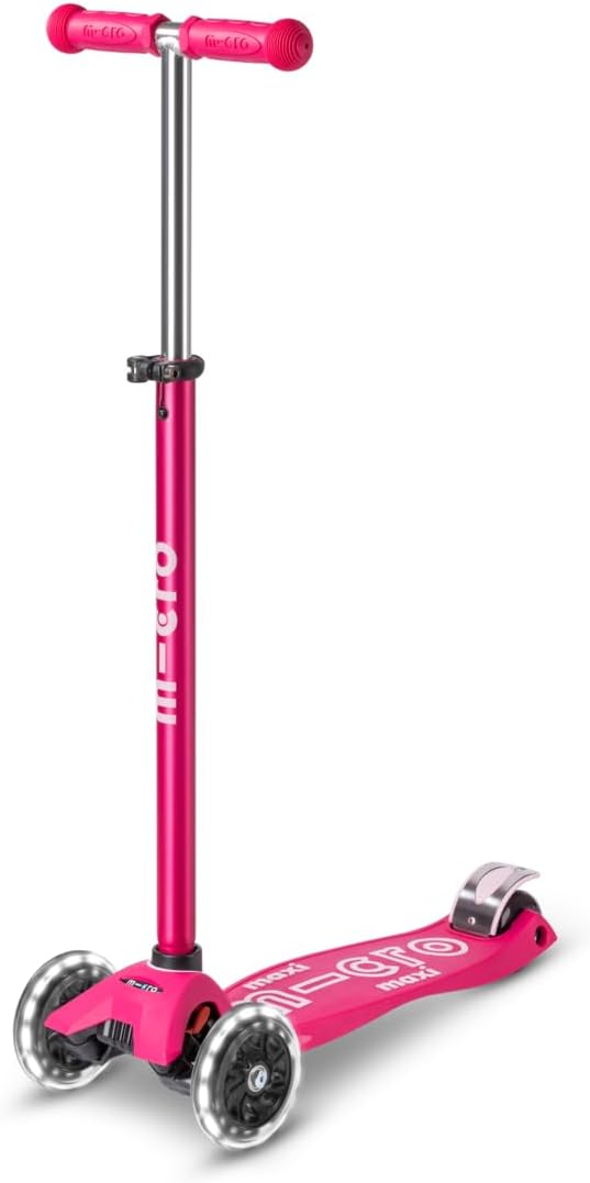 Illuminate the Ride: Micro Maxi Deluxe LED Scooter