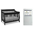 Delta Children Canton 4 in 1 Convertible Crib Bundle - Eco Mattress