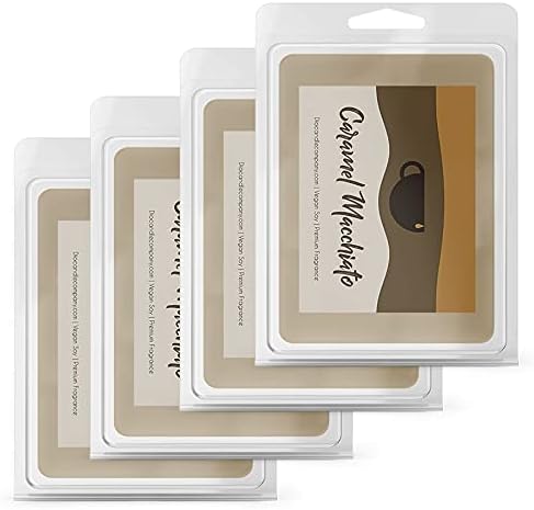 Caramel Macchiato Coffee Wax Melts for Sweet Espresso Aroma