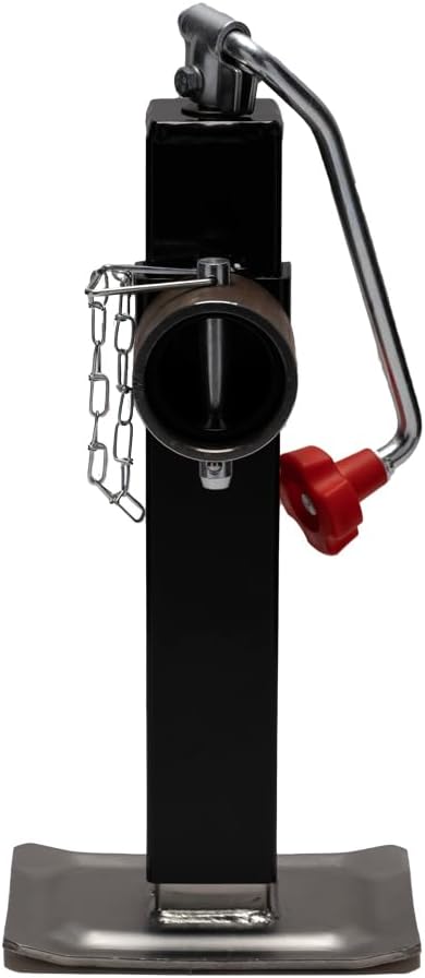 Bastion Distribution Weld On Tube Mount Top-Wind Jack for Trailers