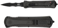 Smith & Wesson MPOTF10 Gray/Black Serrated OTF Knife - Tactical