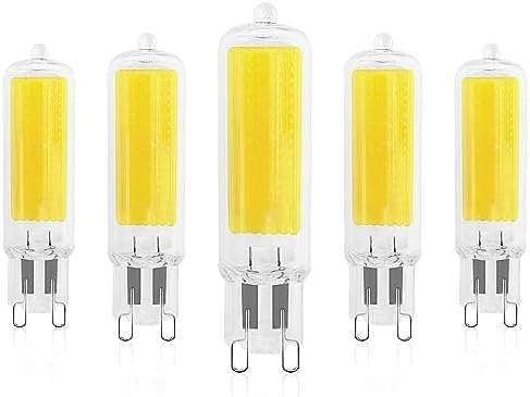 LUXRITE G9 LED Bulb Dimmable 4.5W for Bright Lighting