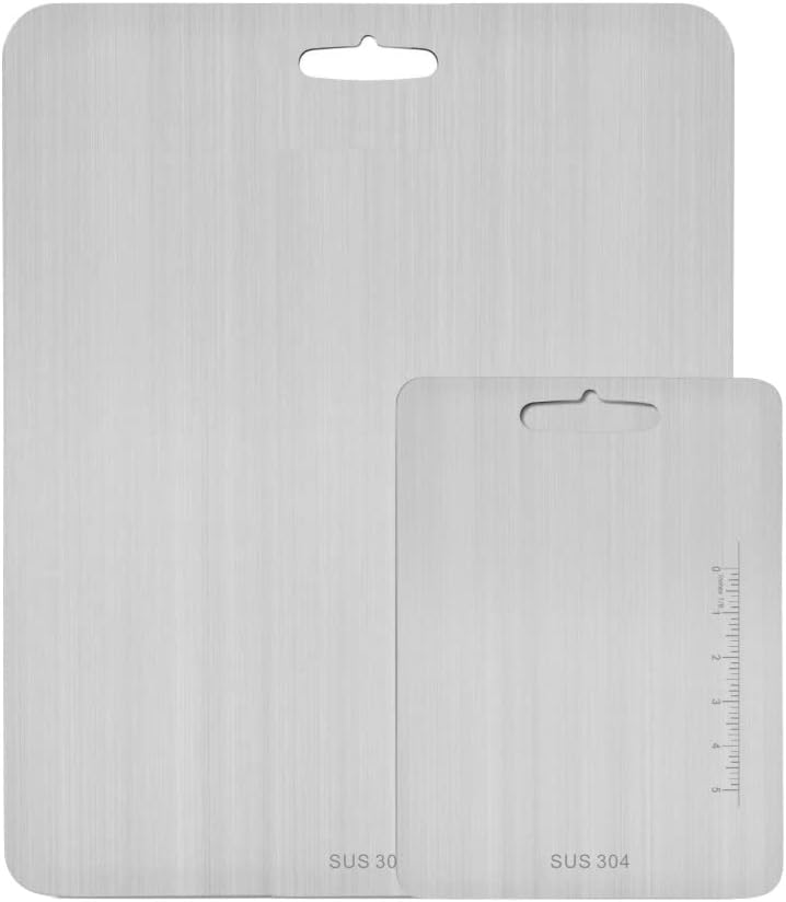 Extra Large 304 Stainless Steel Cutting Board for All Needs