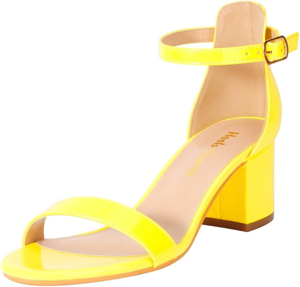 Women's Strappy Chunky Block Low Heeled Sandals for Every Occasion