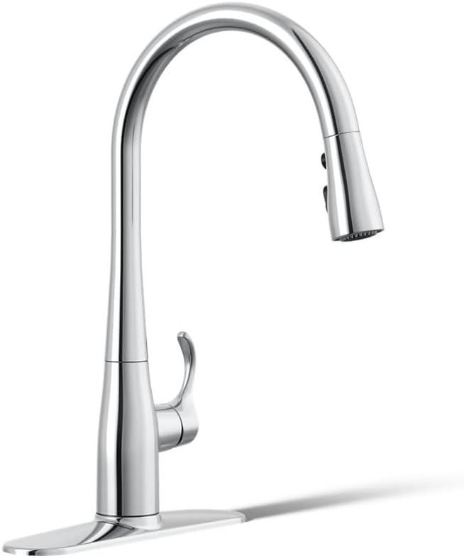 KOHLER Simplice Kitchen Sink Faucet with Pull Down Sprayer