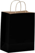 Premium Quality Black Paper Gift Bags - 600 Pcs for All Uses