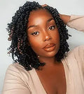 Passion Twist Hair 6 in Pre-twisted Crochet Braids - Easy Install