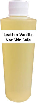 Leather Vanilla Fragrance Oil 16 oz - Rich Scent for Crafting