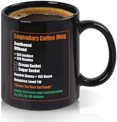 Legendary Gamer Mug - Level Up Your Coffee Game!