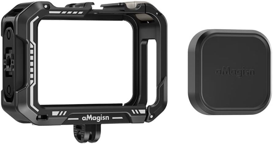 Aluminium Protective Cage for Gopro Hero 13/12/11/10/9 Black