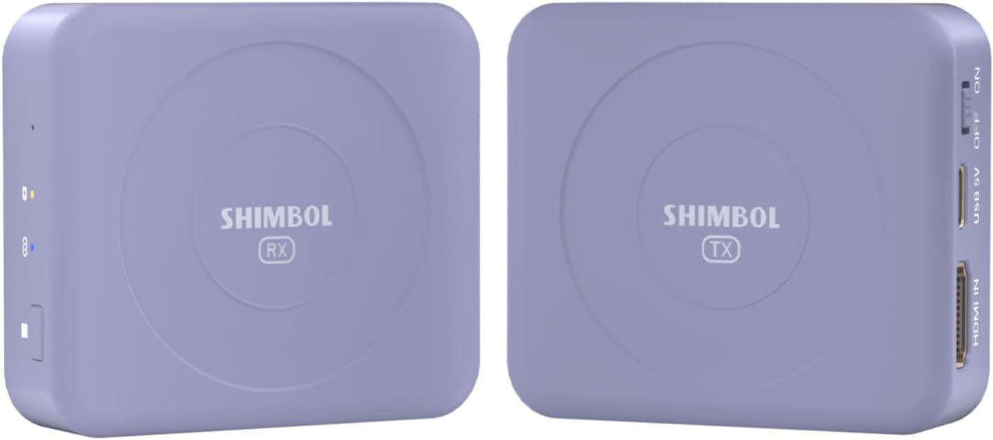 Wireless Video Transmission System with 492ft Range and Battery