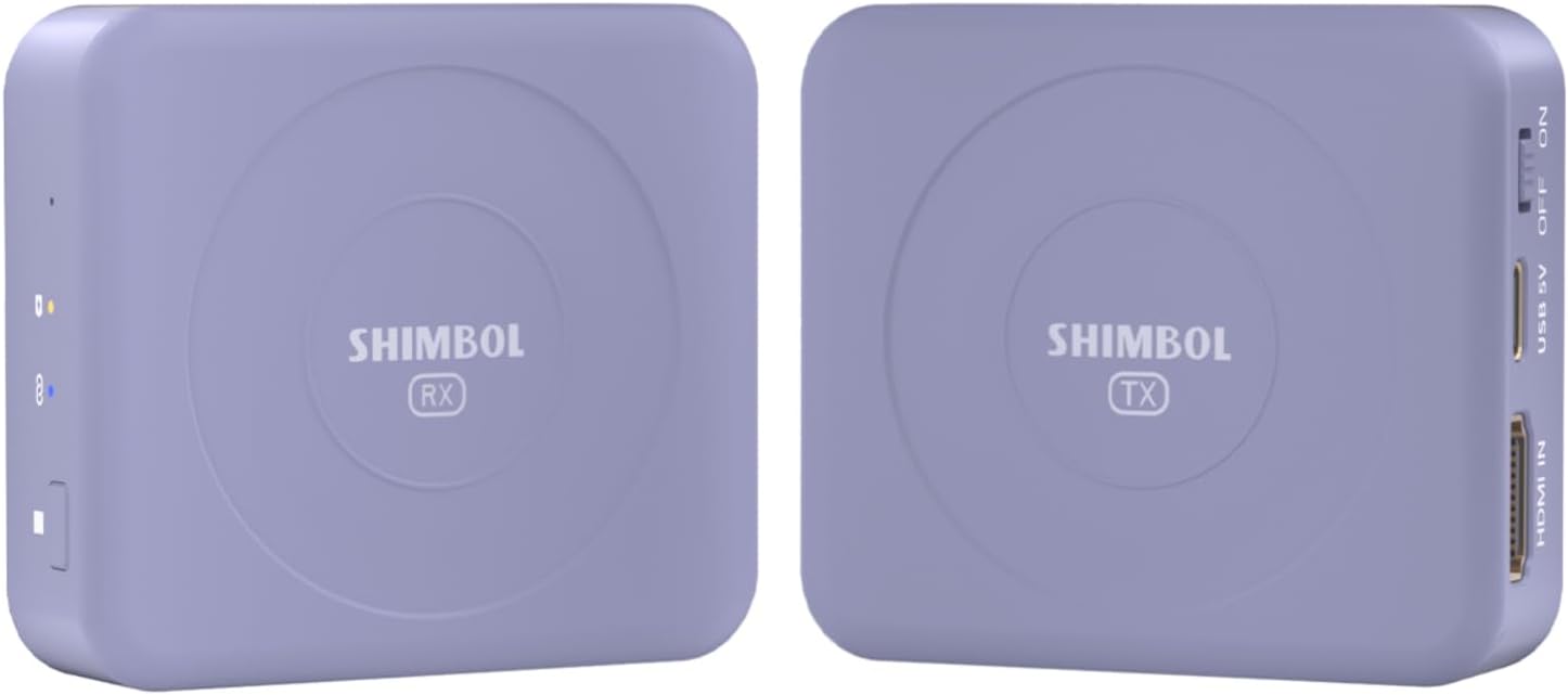 Wireless Video Transmission System with 492ft Range and Battery