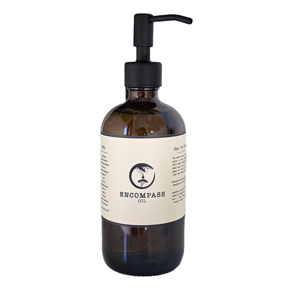 All Natural Encompass Oil for Body and Hair Care - 16 oz