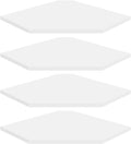 Corner Wall Shelf Set of 4 - Floating Wooden Corner Shelves