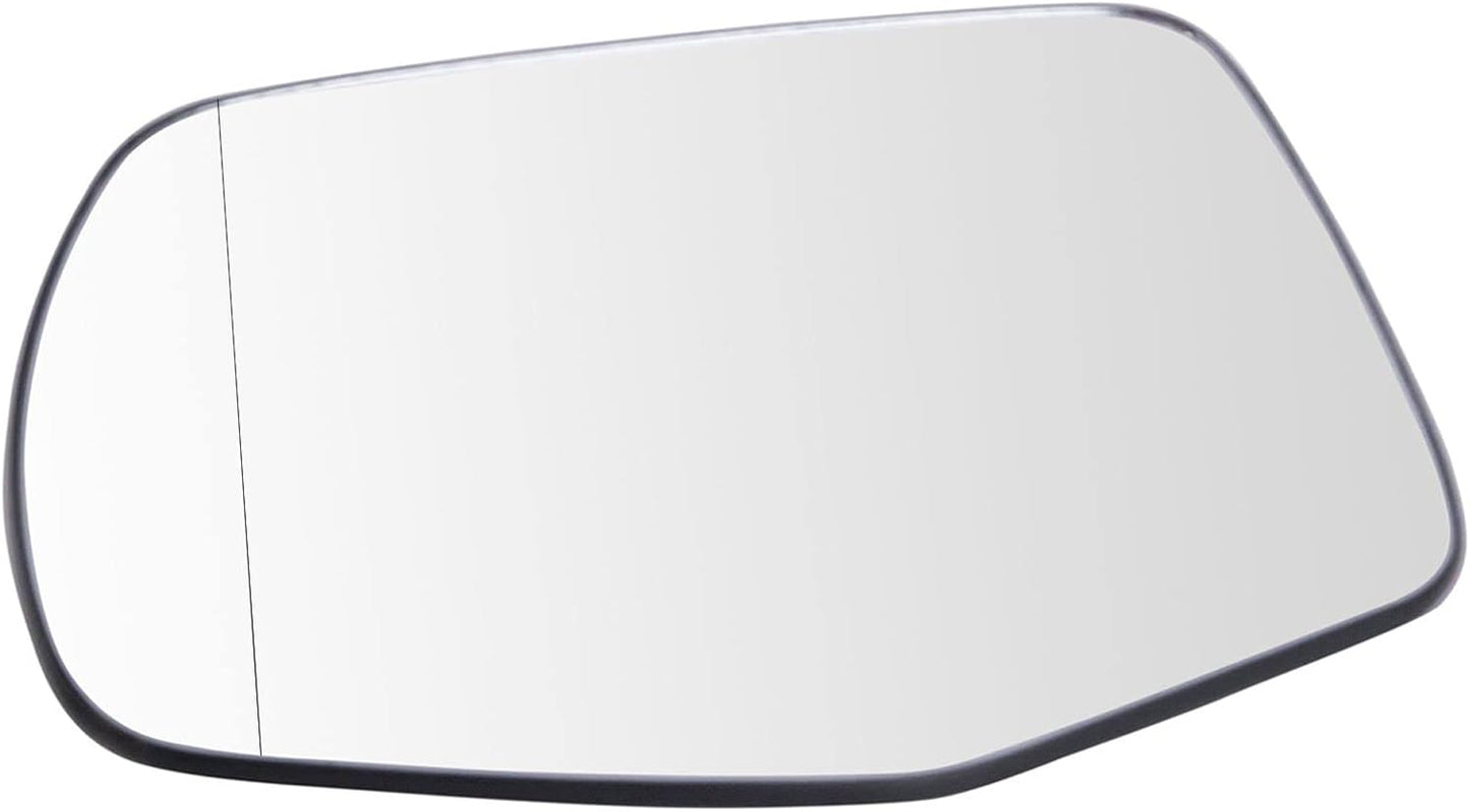 TRQ Driver Side Heated Aspherical Mirror Glass for Honda Vehicles