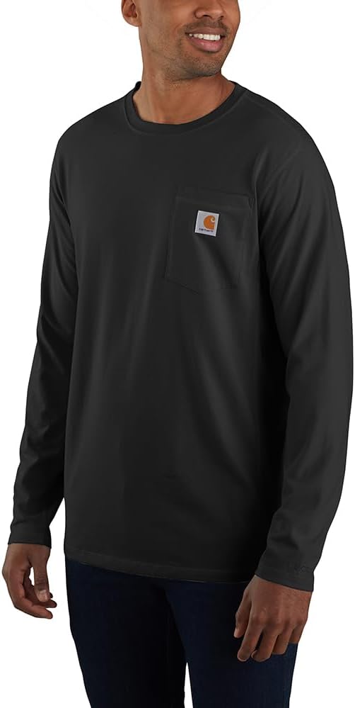 Carhartt Men's Force Relaxed Fit Long-Sleeve Pocket T-Shirt Review