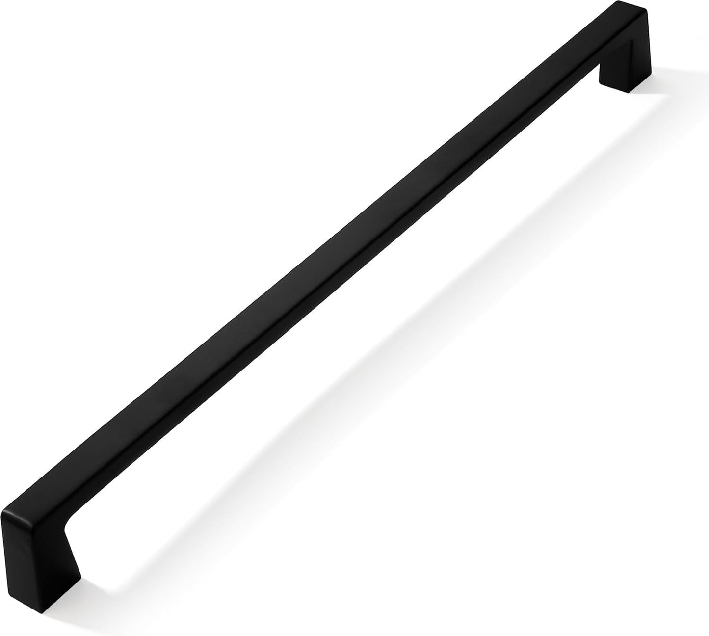 Modern 18 Inch Matte Black Cabinet Pulls for Stylish Upgrades