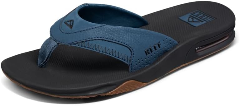 REEF Men's Fanning Bottle Opener Flip Flops for Ultimate Comfort