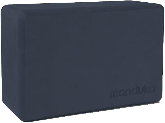 Manduka Midnight Yoga Block: Eco-Friendly Support