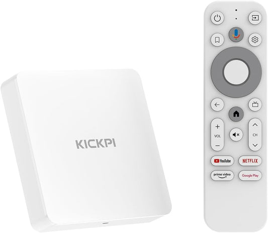 Google Certified Android 11.0 TV Box - 4K, Voice Search, Chromecast, Dolby Audio
