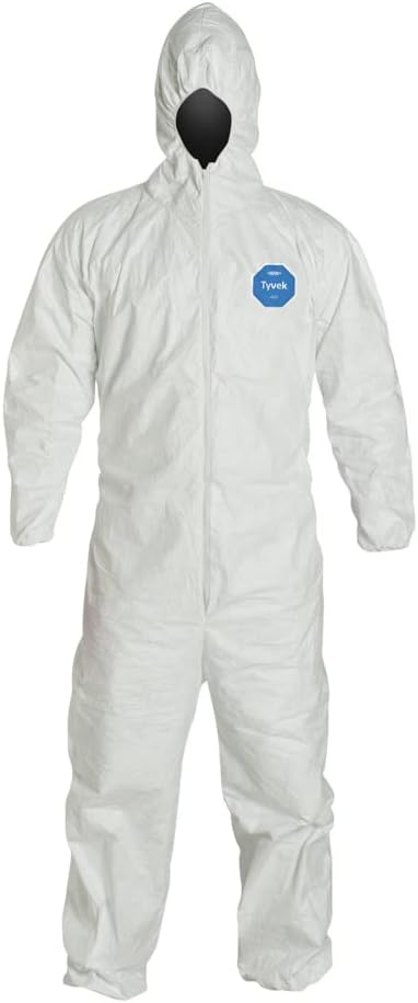 DuPont Tyvek 400 Disposable Protective Coverall with Hood