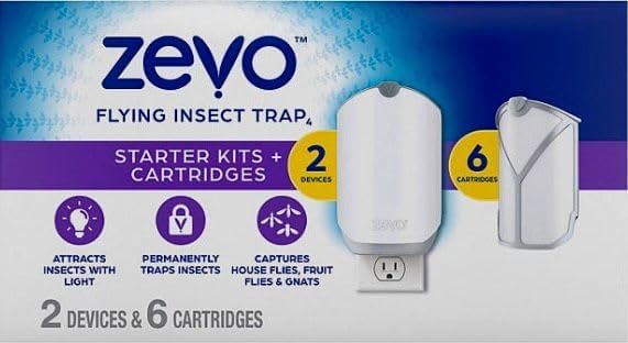 Zevo Trap Starter Kit for Instant Insect Protection