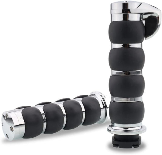 TSUNG Handlebar Grips for 1 Inch Motorcycle Throttle Control