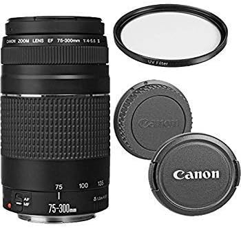 Canon EF 75-300mm Telephoto Zoom Lens with UV Filter Review