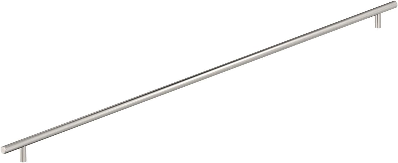 Amerock BP19019PN Bar Pulls 30-1/4 inch Polished Nickel Hardware