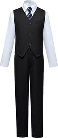 Visaccy Boys Suits Slim Fit Dress Clothes Ring Bearer (Style RGZJ)