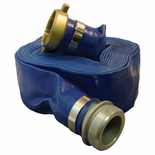 Apache 1-1/2in x 25ft Blue PVC Lay-Flat Discharge Hose Review
