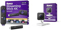 Roku Streaming Stick 4K + Roku Indoor Camera 2024 - Stream and Monitor