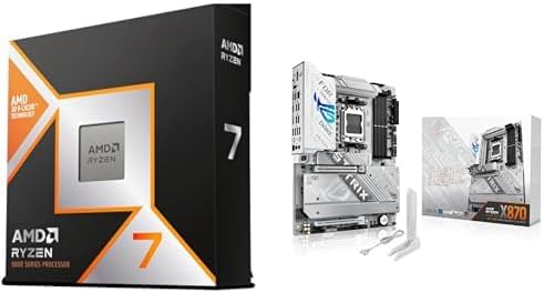 AMD Ryzen 7 9800X3D Processor with ROG Strix X870-A WiFi