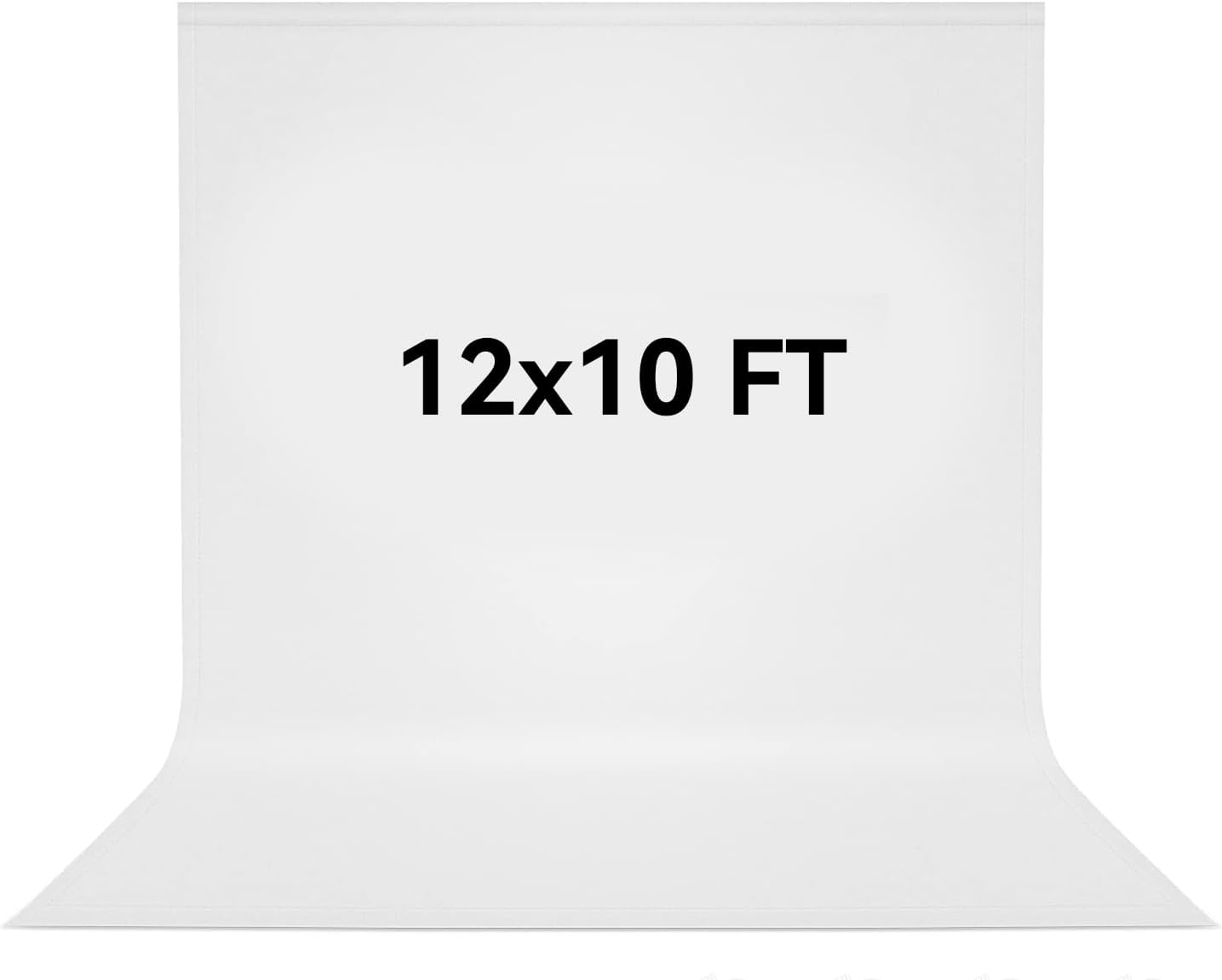 12x10 FT White Backdrop for Photography - Perfect for All Events