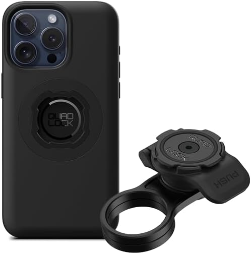 Quad Lock Stem Cap Bike Mount Kit for iPhone 15 Pro Max Review