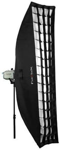 Fotodiox Pro 12x56 Strip Softbox Plus Grid - Controlled Studio Light