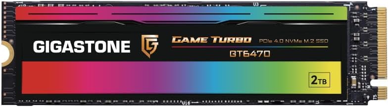 Gigastone M.2 SSD 2TB PCIe 4.0 NVMe for Gaming and Creators