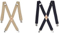 Dickies Mens 1-1/4ft Solid Straight Clip Suspender - Durable Workwear