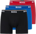 Men's Stretch Cotton Boxer Briefs 3 Pack - Soft Cotton Stretch