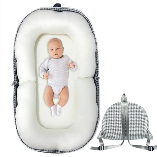 Foldable Portable Baby Lounger - Soft & Breathable Nest