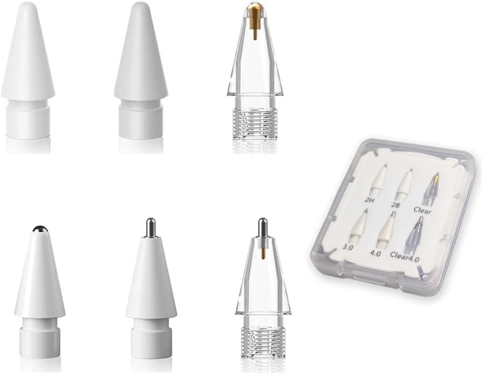 Upgraded Pencil Tips for Apple Pro & Logitech Crayon