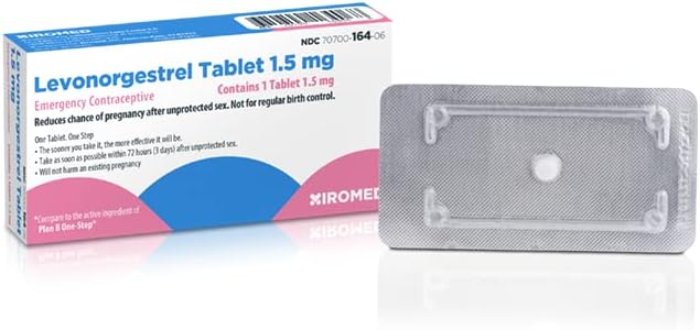 Emergency Contraceptive Pill for Women - 10 Pack of 1.5 mg