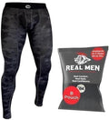 Real Men ABCD Pouch Compression Pants - Supportive Men's Leggings