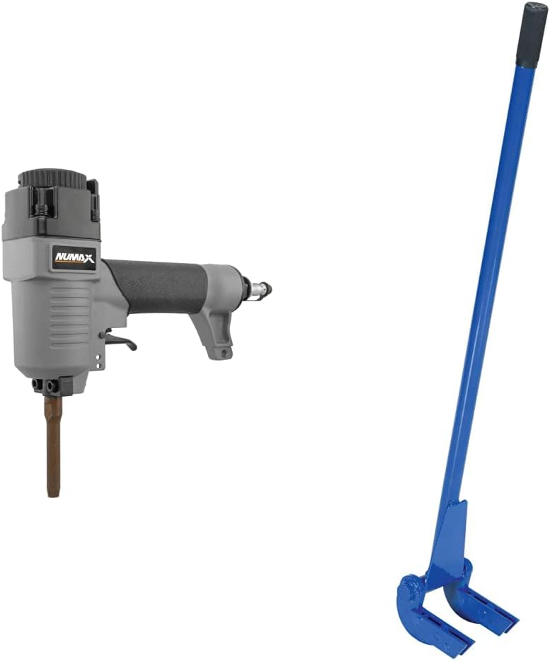 NuMax SPNNR Pneumatic Punch Nailer & Vestil Pallet Buster Tool
