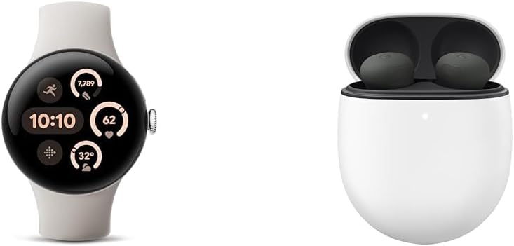 Google Pixel Watch 3 and Pixel Buds Pro 2 Bundle for Fitness